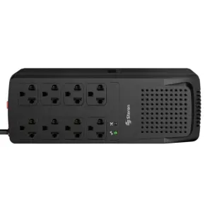 Regulador de voltaje 2,000 W con 8 contactos – Steren