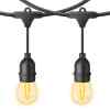 Serie LED vintage de 24 focos para exterior – Steren
