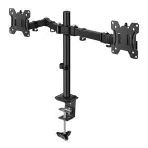 Soporte doble de escritorio para monitores de hasta 32” – Steren