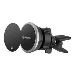 Soporte para celular magnetico con pinza para ventilas – Steren