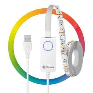 Tira LED Wi-Fi* multicolor RGB+W de 2 m – Steren