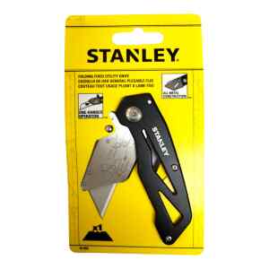 CUCHILLA DE BOLSILLO PLEGABLE. MARCA STANLEY