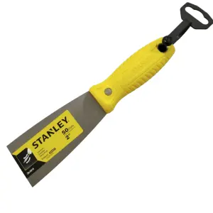 ESPATULA DE MANGO PLASTICO, ANCHO-HOJA 2 PULGADAS, 50 MILIMETROS. MARCA STANLEY