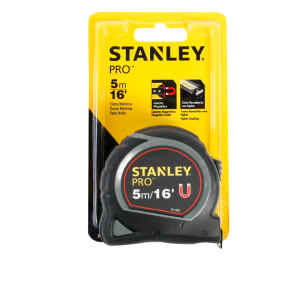 CINTA METRICA, TIPO PRO, PUNTA  MAGNETICA, 3/4 PULGADAS X 5 METROS. MARCA STANLEY