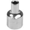 COPA/DADO/CUBO ESTANDAR EN PULGADAS, 6 PUNTOS, RAIZ DE 1/2, TAMAÑO 1/4 PULGADAS. MARCA STANLEY