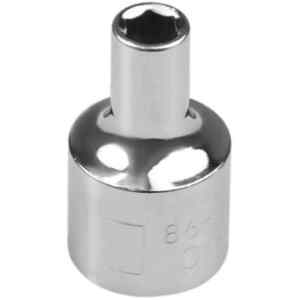 COPA/DADO/CUBO ESTANDAR EN PULGADAS, 6 PUNTOS, RAIZ DE 1/2, TAMAÑO 1/4 PULGADAS. MARCA STANLEY