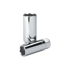 COPA/DADO/CUBO LARGO METRICO, 12 PUNTOS, RAIZ DE 1/2, 17 MILIMETROS. MARCA STANLEY