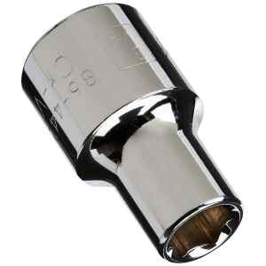 COPA/DADO/CUBO ESTANDAR EN PULGADAS, 6 PUNTOS, RAIZ DE 1/2, TAMAÑO 3/8 PULGADAS. MARCA STANLEY