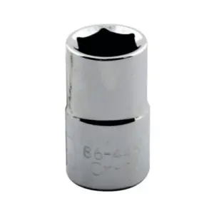 COPA/DADO/CUBO ESTANDAR EN PULGADAS, 6 PUNTOS, RAIZ DE 1/2, TAMAÑO 9/16 PULGADAS. MARCA STANLEY