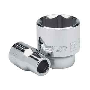 COPA/DADO/CUBO ESTANDAR METRICO, 6 PUNTOS, RAIZ DE 1/2, 10 MILIMETROS. MARCA STANLEY