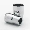 COPA/DADO/CUBO ESTANDAR METRICO, 12 PUNTOS, RAIZ DE 1/2, 19 MILIMETROS. MARCA STANLEY