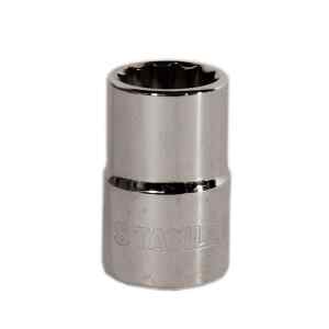 COPA/DADO/CUBO ESTANDAR EN PULGADAS, 12 PUNTOS, RAIZ DE 1/2, TAMAÑO 5/8 PULGADAS. MARCA STANLEY