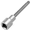 COPA/DADO/CUBO DE PUNTA HEXAGONAL LARGOS MÉTRICOS, RAIZ DE 1/2 PULGADA, LARGO DE 6 MILIMETROS. MARCA STANLEY