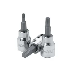 COPA/DADO/CUBO DE PUNTA HEXAGONAL LARGOS MÉTRICOS, RAIZ DE 1/2 PULGADA, LARGO DE 12 MILIMETROS. MARCA STANLEY