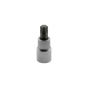 COPA/DADO/CUBO DE PUNTA TORX, RAIZ 1/2 PULGADA, MEDIDA T-55. MARCA STANLEY
