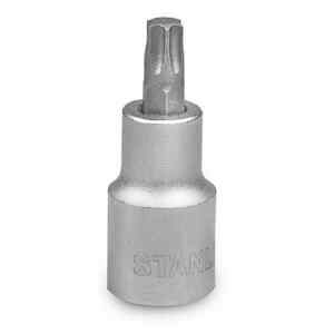 COPA/DADO/CUBO DE PUNTA TORX, RAIZ 1/2 PULGADA, MEDIDA T-60. MARCA STANLEY
