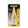 BROCA ESCALONADA, DE 7/8 PULG HASTA 1-1/8 PULG, HEX 1/4 PULG, DE TITANIO. MARCA DEWALT