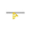 ESCUADRA DE COMBINACION, PROFESIONAL, LARGO 12 PULG,ADAS, 305 MM. MARCA STANLEY