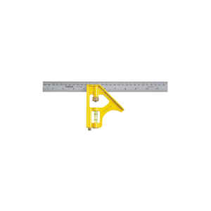 ESCUADRA DE COMBINACION, PROFESIONAL, LARGO 12 PULG,ADAS, 305 MM. MARCA STANLEY