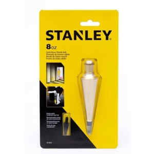 PLOMADA, LARGO DE 5-1/4 PULGADAS, 227 MM, PESO 8 ONZAS, 226 GRAMOS. MARCA STANLEY