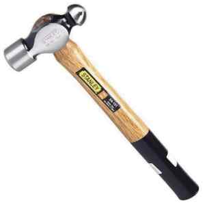 MARTILLO DE BOLA, 16 ONZAS 454 GRAMOS 1 LIBRA. MARCA STANLEY