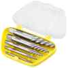 JUEGO DE 5  EXTRACTORES DE TORNILLOS. MARCA STANLEY