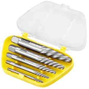 JUEGO DE 5  EXTRACTORES DE TORNILLOS. MARCA STANLEY