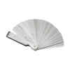 CALIBRADOR METRICO DE BUJIAS Y VALVULAS, 25 HOJAS. 0.0015, 0.002, 0.0025, 0.003, 0.0035, 0.004. MARCA STANLEY