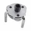LLAVE AJUSTABLE DE FILTRO DE ACEITE DE 3 BRAZOS, APERTURA DE  2-12 A 4-3/4 PULGADAS. MARCA STANLEY