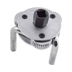 LLAVE AJUSTABLE DE FILTRO DE ACEITE DE 3 BRAZOS, APERTURA DE  2-12 A 4-3/4 PULGADAS. MARCA STANLEY