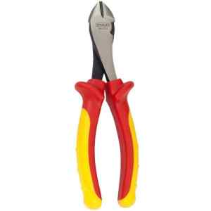 ALICATE MAXSTEEL VDE 1000V, CORTE DIAGONAL, DE ALTO PODER, LARGO DE 8-1/4 PULGADAS, 210 MILIMETROS. MARCA STANLEY