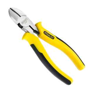 ALICATE PRO DE CORTE DIAGONAL, LARGO DE 6 PULGADAS, ANCHO DE 2-2/5 PULGADAS, ANCHO DE PUNTA 2/3 PULG. MARCA STANLEY