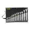 JUEGO 14 LLAVES COMBINADAS, DE 10, 11, 12, 13, 14, 17, 19, 21, 22, 23, 24, 26, 30 Y  32 MM, 12 PUNTOS. MARCA STANLEY