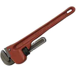 LLAVE DE TUBO, STILLSON, LARGO DE 12 PULGADAS, APERTURA DE 2-3/8 PULGADAS, PESO DE 2.4 LIBRAS. MARCA STANLEY