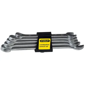 JUEGO  5 LLAVES COMBINADAS MILIMETRICAS, DE 10, 11, 12, 13 Y 14 MILIMETROS, 12 PUNTOS. MARCA STANLEY