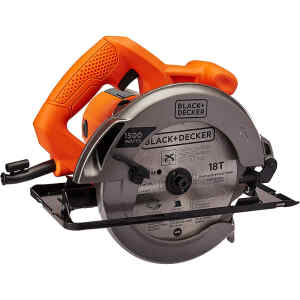 SIERRA CIRCULAR, 7-1/4 PULG, 1,500 WATTS, 5,500 RPM. MARCA BLACK AND DECKER