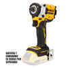 LLAVE DE IMPACTO INALAMBRICA ATOMIC, 1/2 PLG, 20V, 300 PIE/LIBRA, BRUSHLESS SIN BATERIA NI CARGADOR, (BARE TOOL) DEWALT