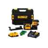 NIVEL LASER VERDE, 12/20 V, LINEA CRUZADA Y 5 PUNTOS, ALCANCE 150 PIES, BATERIA, CARGADOR, 2 ACCESORIOS Y MALETA. DEWALT