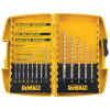 SET DE 13 BROCAS DE TITANIO, METAL Y MADERA. MARCA DEWALT