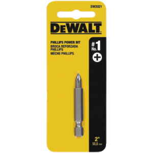 PUNTA PHILLIPS No. 1 X 2 PULG LARGO. MARCA DEWALT