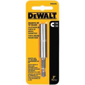 EXTENSION Y SUJETADOR MAGNETICO DE PUNTAS, 3 PULG LARGO. MARCA DEWALT