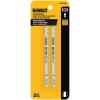 SET DE 2 CUCHILLAS PARA CALADORA, PARA MADERA, 6 DIENTES X PULG, CORTES RAPIDOS. MARCA DEWALT