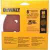 SET DE 5 DISCOS DE LIJA, 6 PULG, GRANO 80, TIPO VELCRO. MARCA DEWALT