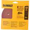 SET DE 5 DISCOS DE LIJA, 6 PULG, GRANO 150, TIPO VELCRO. MARCA DEWALT