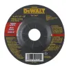DISCO ABRASIVO, CONCAVO, 4-1/2 X 1/4 X 7/8 PULG, PULIR O DESBASTAR METAL. MARCA DEWALT