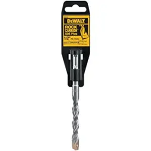 BROCA PARA ROTOMARTILLO SDS PLUS, 1/2 X 6 PULG. MARCA DEWALT