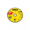 DISCO ABRASIVO, PLANO, 7 X 0.55 X 7/8 PULG, CORTAR METAL/ACERO INOXIDABLE, 1.6 MM. MARCA DEWALT