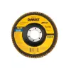 DISCO DE ZIRCONIO, DE 4-1/2 x 7/8 PULG, GRANO 40, FLAP DISC. MARCA DEWALT