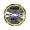 DISCO DE SIERRA, 10 PULG, EJE 30 MM ADAPTADOR DE 1, 5/8 Y 3/4 PULG, 60 DIENTES DE CARBURO, PARA MADERA. MARCA DEWALT