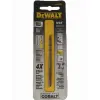 BROCA DE COBALTO, METAL Y MADERA, 9/64 PULG. MARCA DEWALT